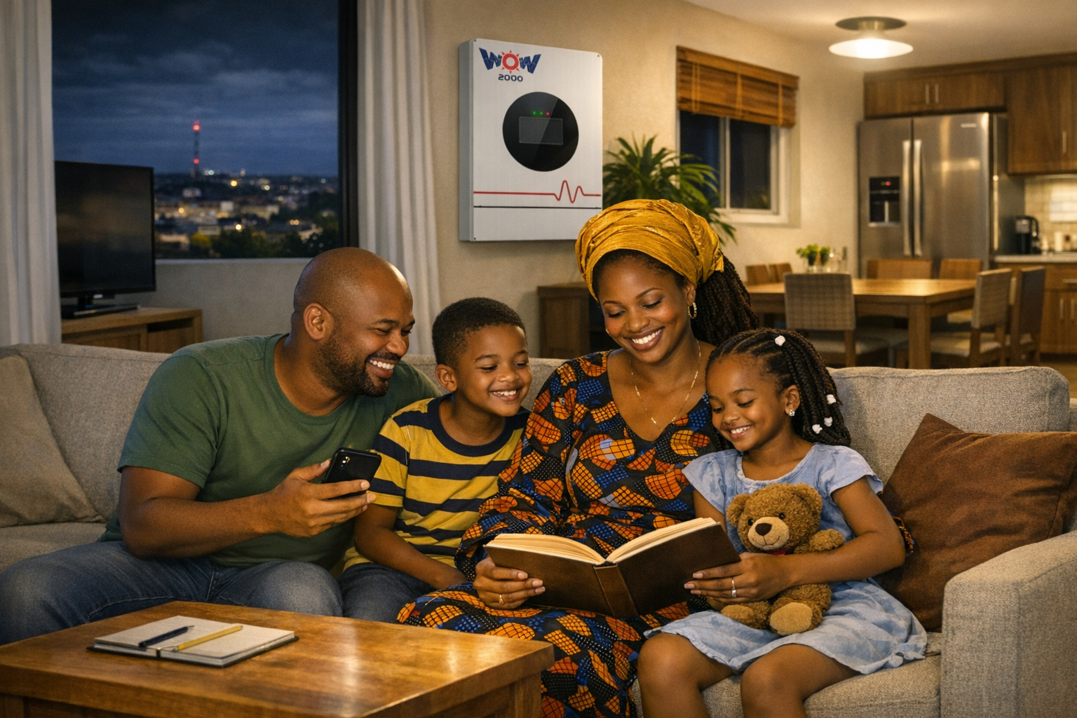 Coupures SEEG solution solaire Libreville