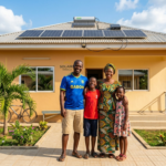 Famille solaire Mouila Gabon