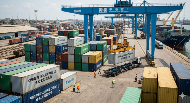 Panneaux solaires chinois Afrique 2026