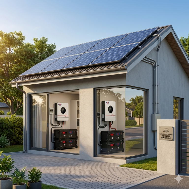 Système solaire maison Franceville Gabon