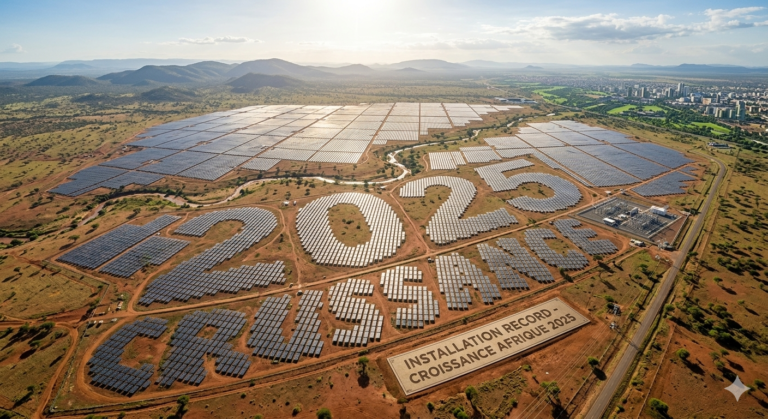 Croissance solaire Afrique 2025 record
