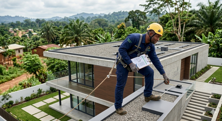 Évaluation maison installation solaire Gabon