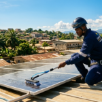 Entretien panneaux solaires Franceville Gabon