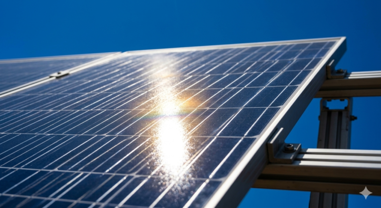 Rendement panneau solaire soleil Gabon