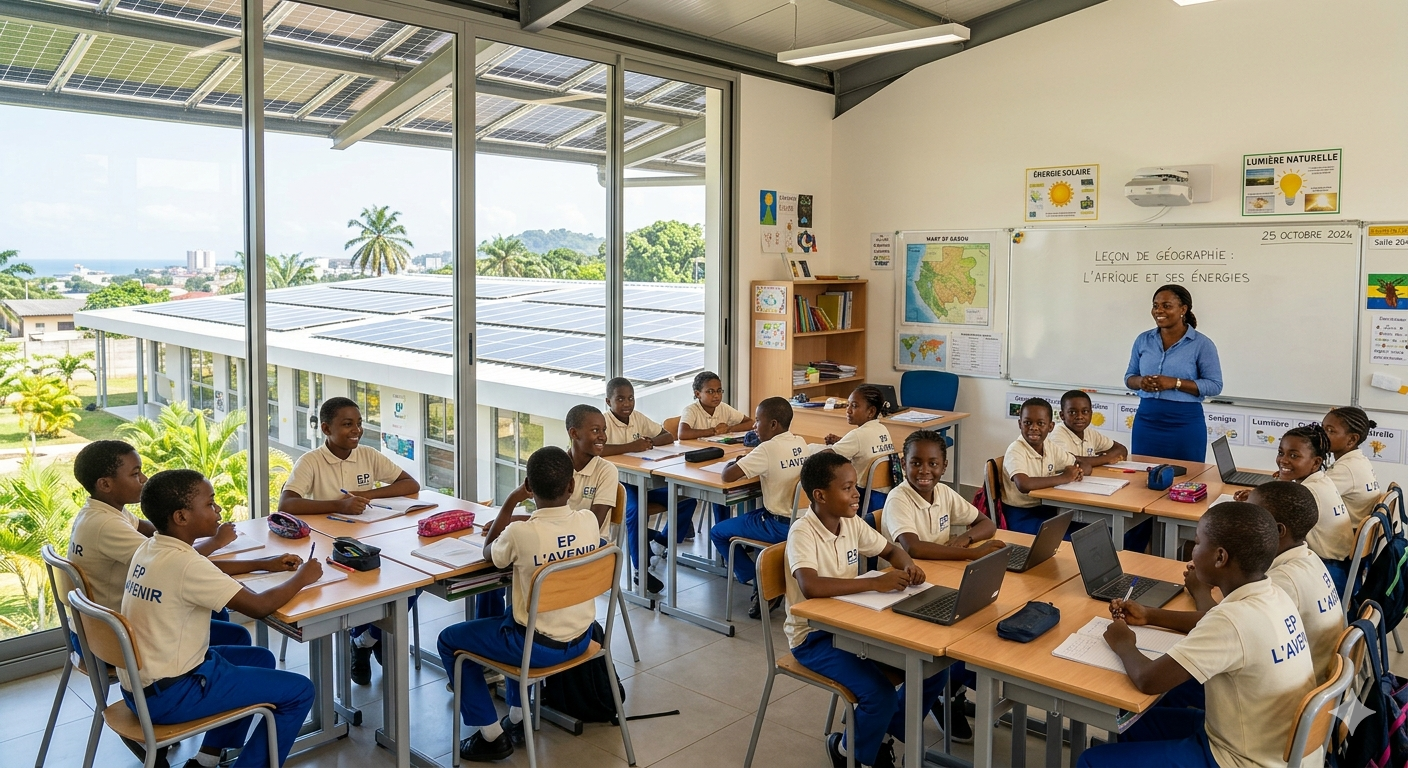 Solaire école privée Libreville Gabon