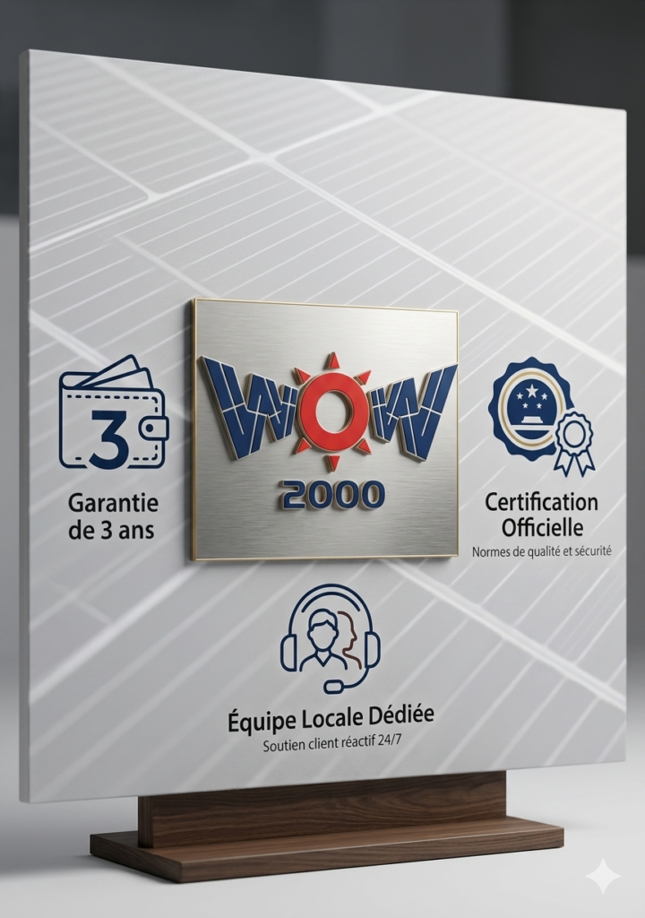 Choisir WOW2000 vendeur fiable solaire Gabon