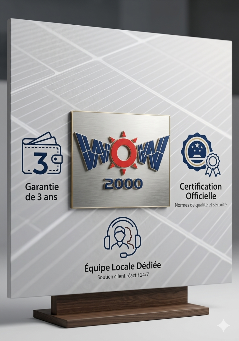 Choisir WOW2000 vendeur fiable solaire Gabon