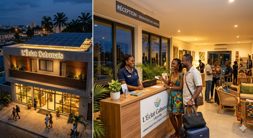 Hôtel maison d'hôtes solaire Libreville Gabon