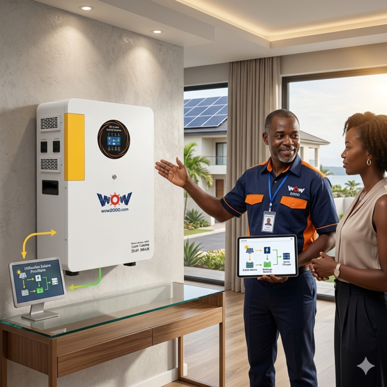Choisir onduleur solaire Libreville wow2000 Gabon