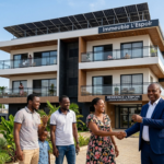 Immeuble rapport solaire Franceville Gabon rentabilité