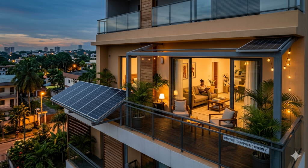 Solaire appartement Libreville Gabon