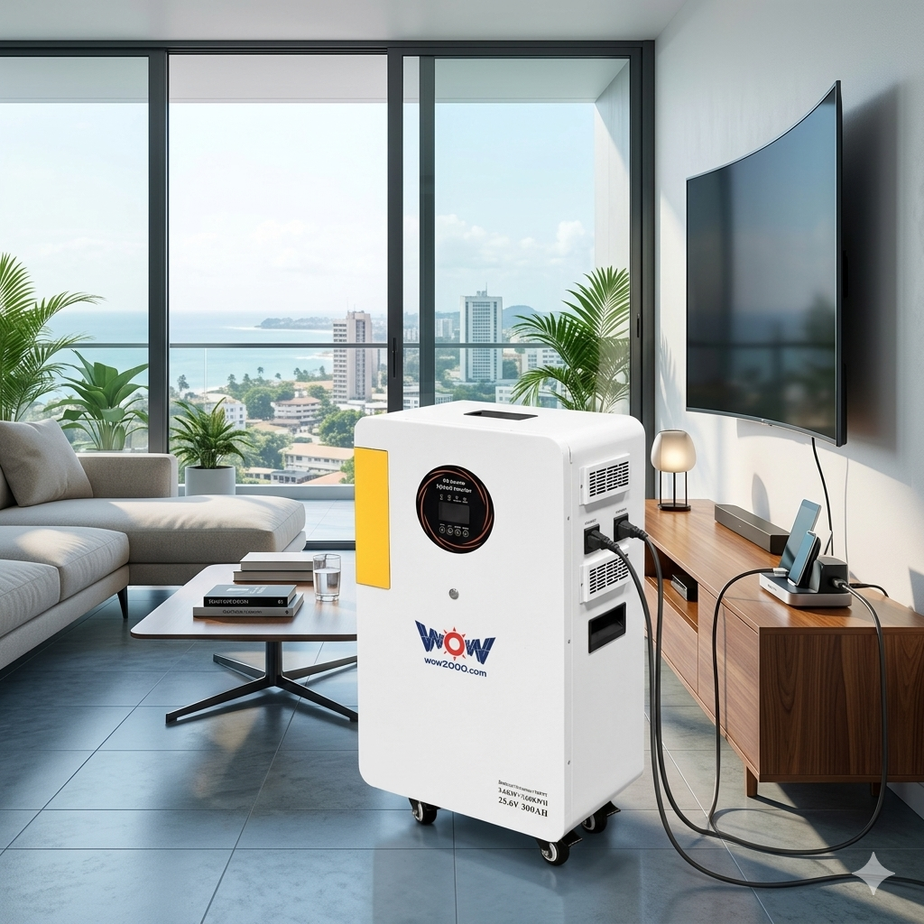 Système solaire hybride mobile WOW2000 Libreville