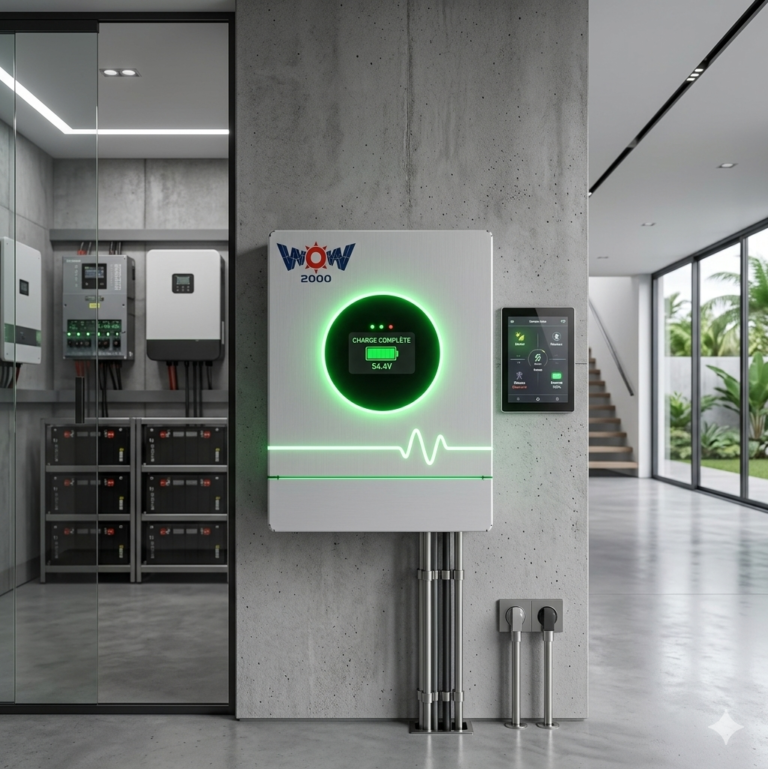 Batterie solaire pleine Gabon que faire