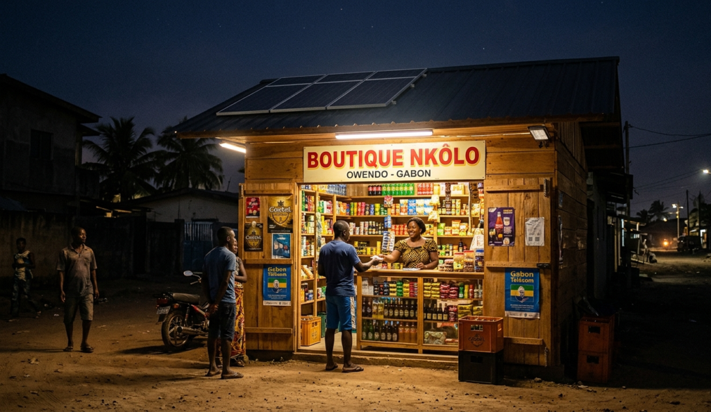 Boutique solaire Owendo Gabon