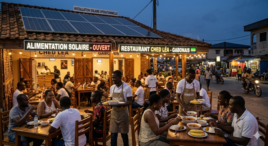 Restaurant solaire Owendo Gabon