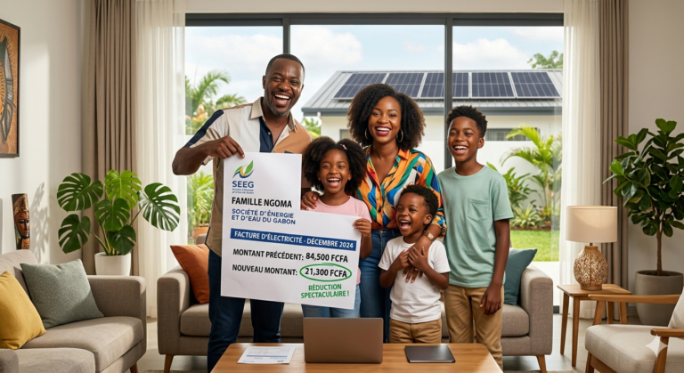 Réduire facture SEEG 80% WOW2000 Gabon famille