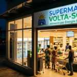 Supermarché épicerie moderne solaire WOW2000 Libreville Gabon