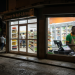 Supérette épicerie nuit solaire WOW2000 Libreville Gabon