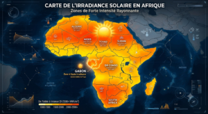 El Niño solaire irradiance Afrique Gabon 2026