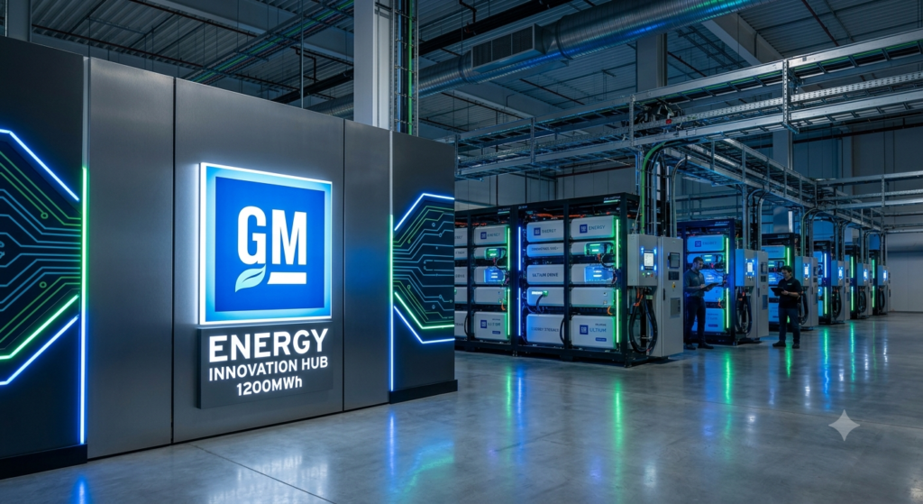 GM stockage batteries solaire énergie 2026