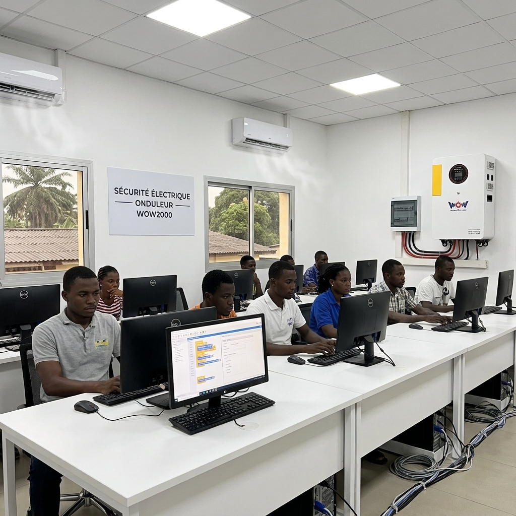 Centre formation professionnelle solaire WOW2000 Bitam