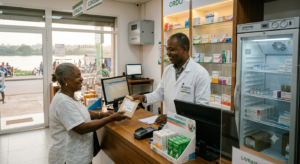 Pharmacie centre santé solaire WOW2000 Lambaréné Gabon