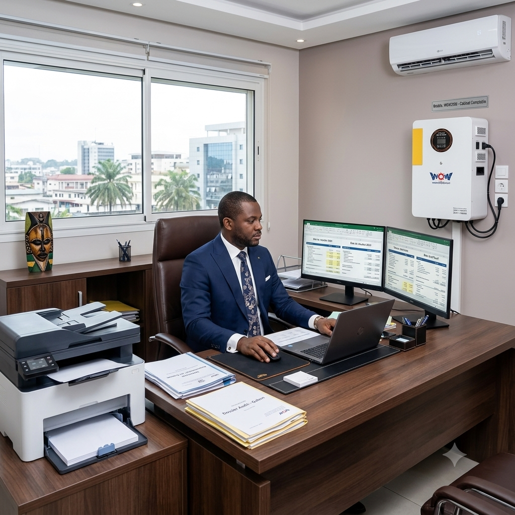 Cabinet comptable fiduciaire solaire WOW2000 Gabon