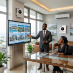 Agence immobilière solaire WOW2000 Port-Gentil Gabon