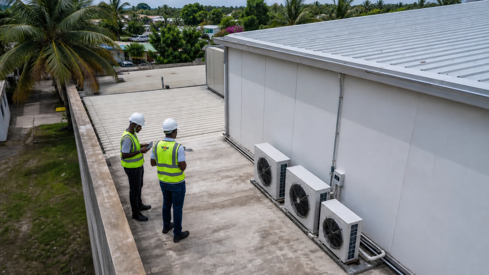 Évaluation de l'orientation et des ombres sur une toiture pour un projet solaire