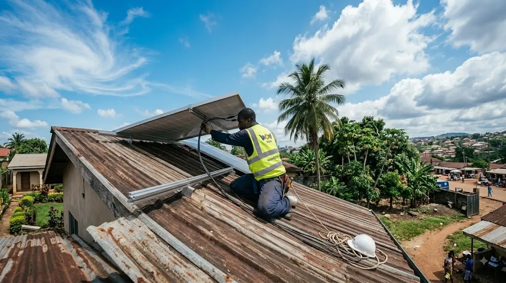 WOW2000 Illustration — How to Choose a Solar Energy Company in Libreville?