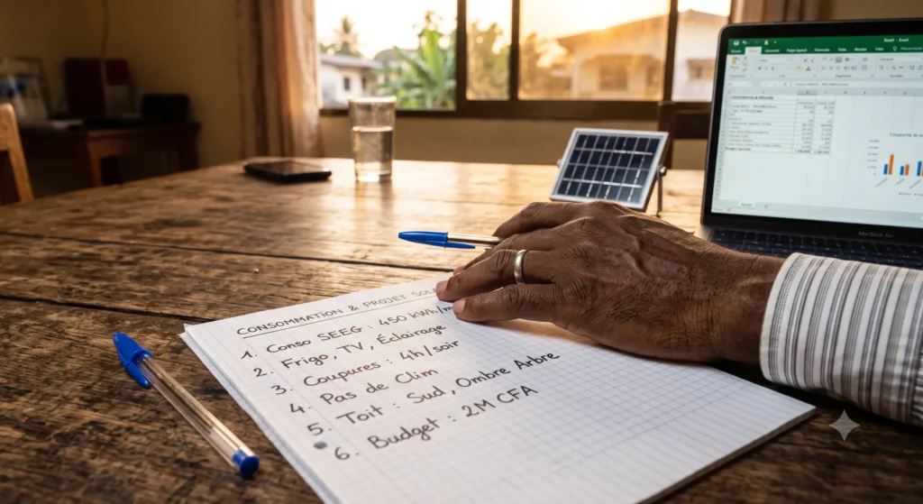 Illustration WOW2000 — Comment obtenir un devis gratuit pour l'électricité solaire de sa maison au Gabon ?