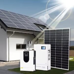 Kit solaire anti-coupure Port-Gentil onduleur bureaux WOW2000