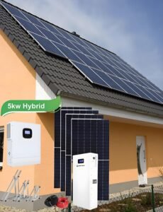 Kit solaire autoconsommation Owendo onduleur hybride WOW2000