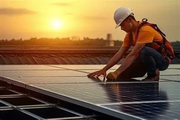 Entreprise energie solaire Libreville installation panneaux solaires WOW2000