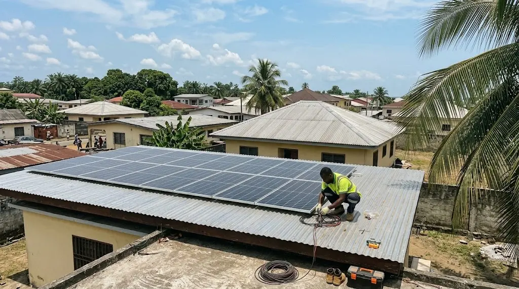 WOW2000 Illustration — Choose a self-consumption solar kit from Owendo