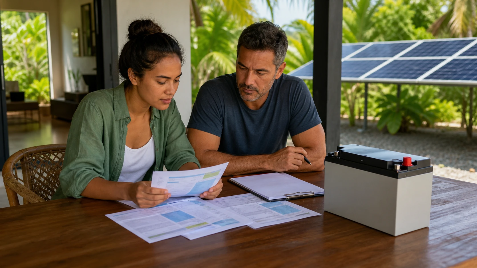 Préparation d'un dossier de consommation électrique pour une étude solaire