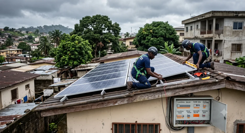 Illustration WOW2000 — Quel est le meilleur système solaire de secours pour une maison à Libreville ?