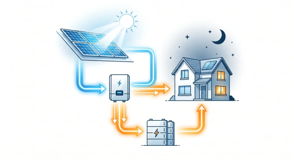 Illustration WOW2000 — Pourquoi choisir une installation photovoltaïque résidentielle pour éviter les délestages au Gabon ?