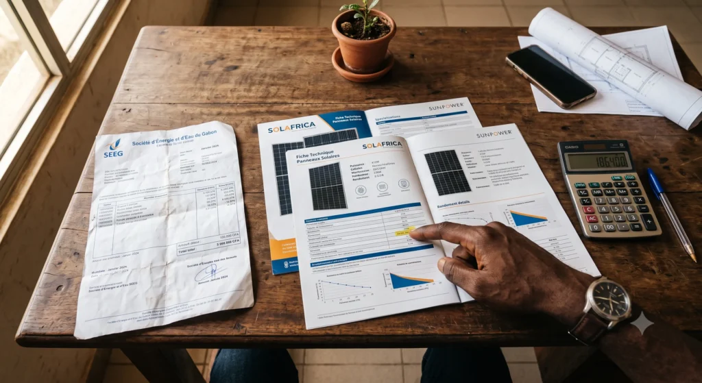 Facteurs qui influencent le prix d'une installation solaire résidentielle au Gabon