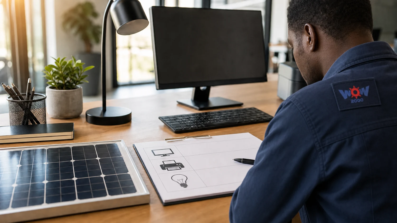 Préparation d'un dossier de consommation électrique pour une étude solaire